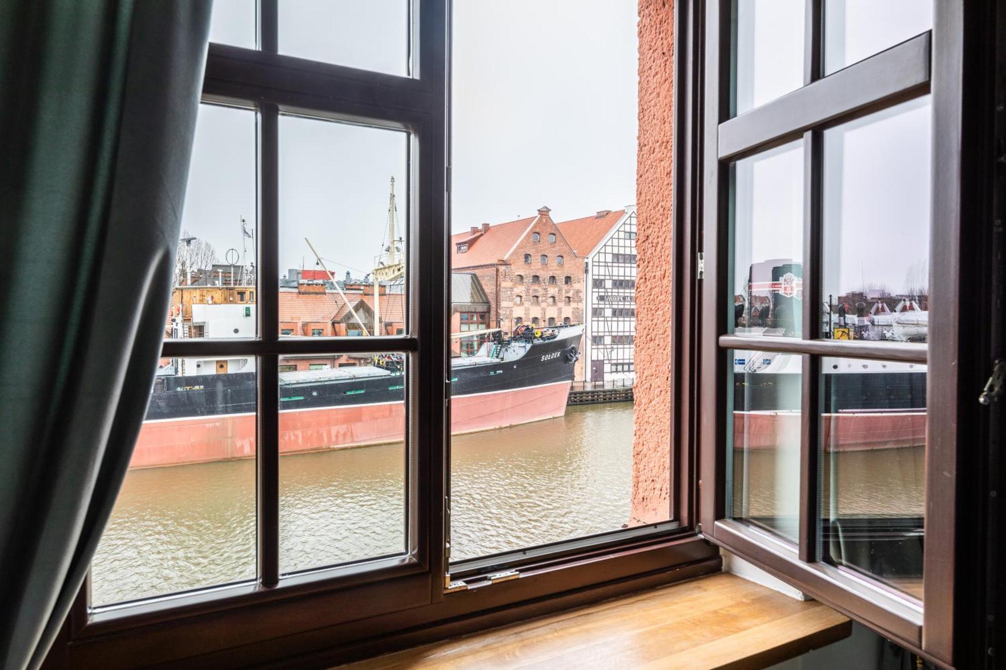 Motlawa Apartments - Old Town & River Viev, Fast Wifi Gdańsk Rom bilde