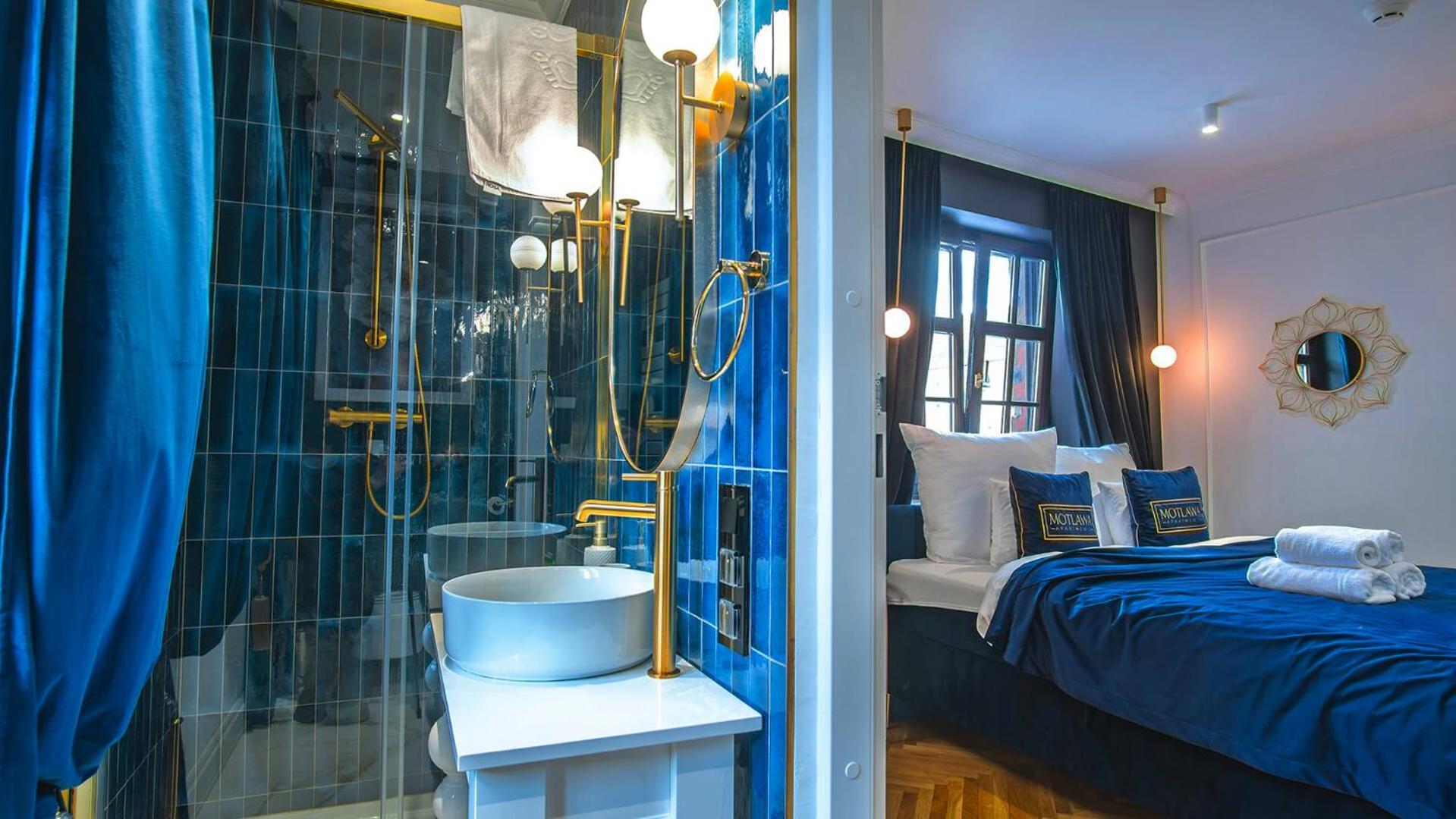 Motlawa Apartments - Old Town & River Viev, Fast Wifi Gdańsk Rom bilde