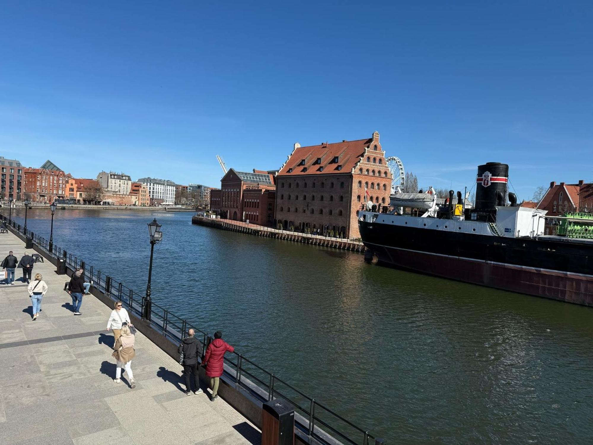 Motlawa Apartments - Old Town & River Viev, Fast Wifi Gdańsk Eksteriør bilde